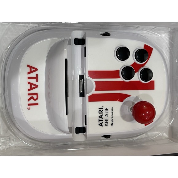ATARI ARCADE DUO POWERED IPAD, IPAD 2 & 3 JOYSTICK CONTROLLER New Fast Shipping - Picture 1 of 2
